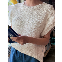 Alden Cotton Sweater in Naturel