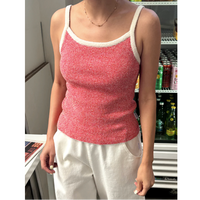 Lily Cami in Red Stripe
