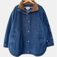 Blair Jacket in Blue Denim