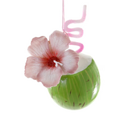 Tropical Coconut Ornament