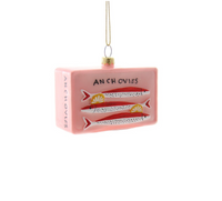 Anchovies Can Ornament