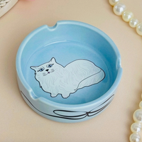 Miss Kitty Ceramic Ash Tray