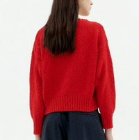 Clara Sweater in Fiery Red