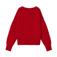 Clara Sweater in Fiery Red