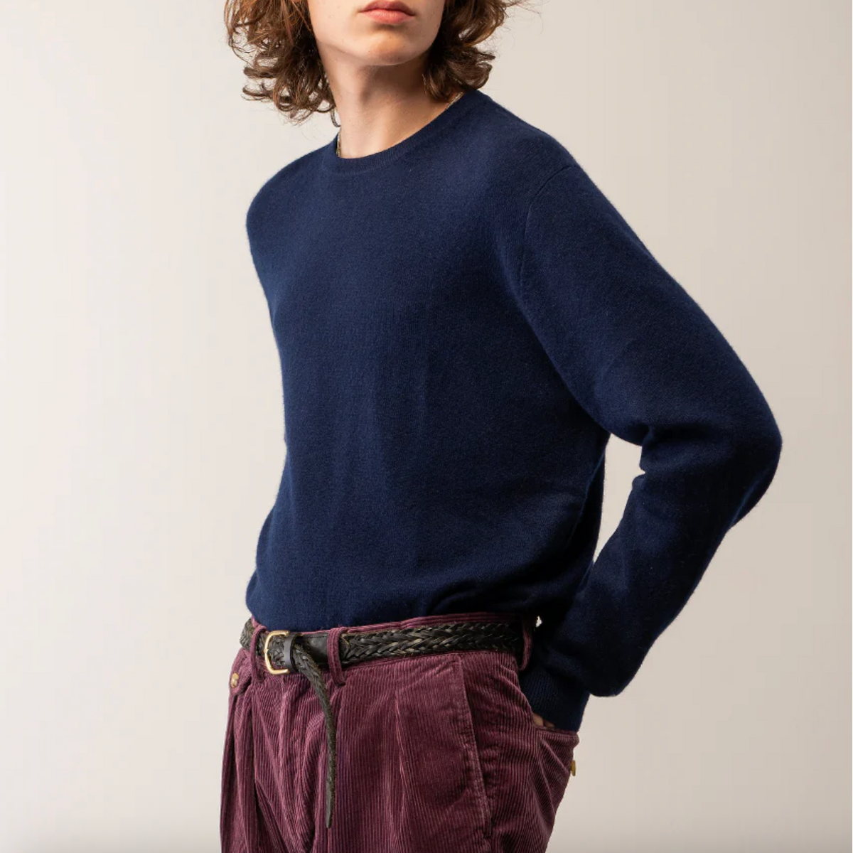 Bruno Sweater in Navy