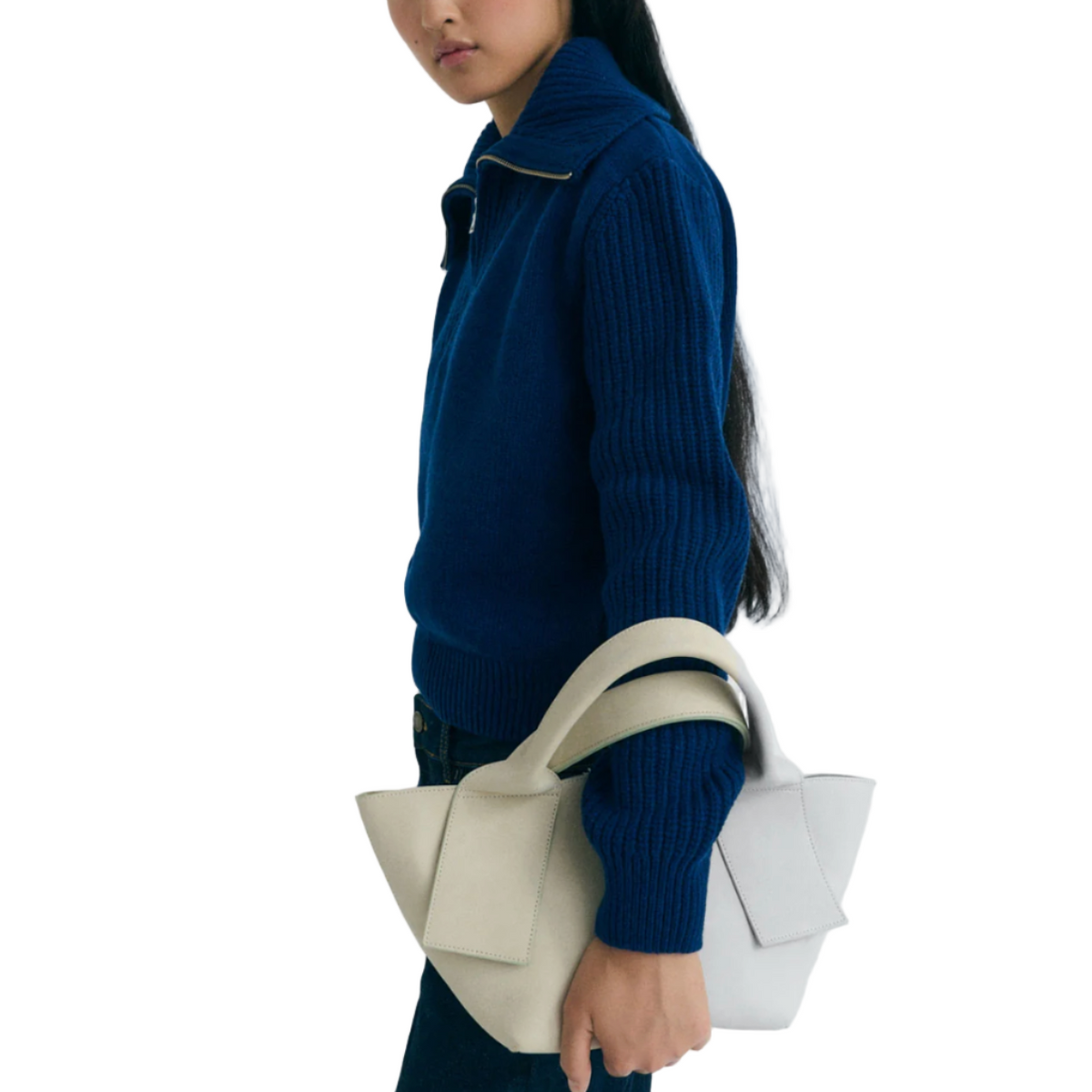 Tanit Knitted Sweater in Indigo