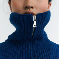 Tanit Knitted Sweater in Indigo