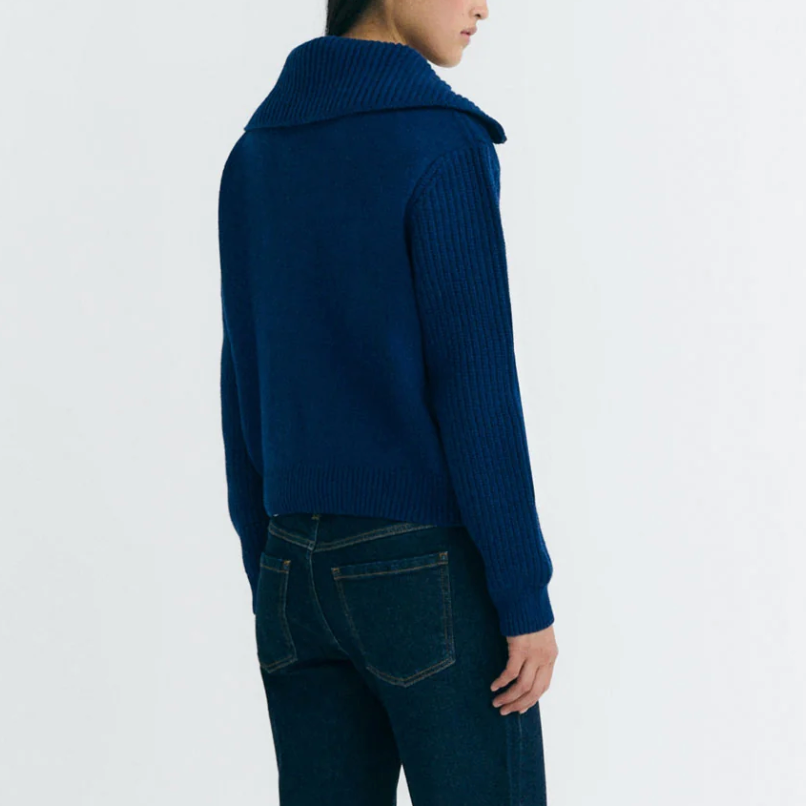 Tanit Knitted Sweater in Indigo