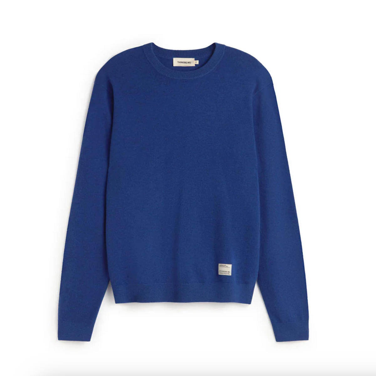 Indigo Lucien Knitted Sweater in Blue