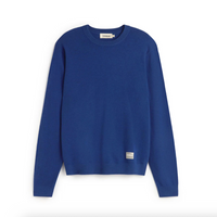 Indigo Lucien Knitted Sweater in Blue