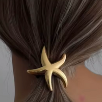 Starfish Ponytail Holder