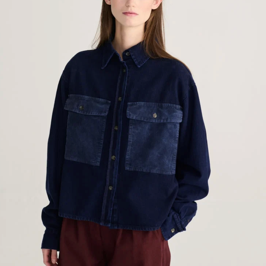 Big Corduroy Pockets Shirt