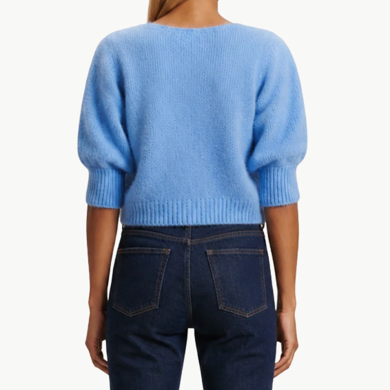 Koa Alpaca Pullover in Sky Blue