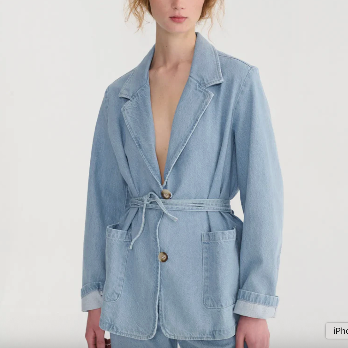 Denim Blazer