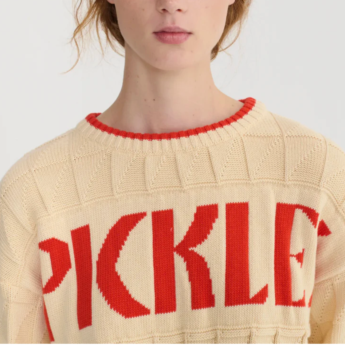 Pickles Jumper in Cream