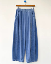 Corduroy Arc Pants in Blue