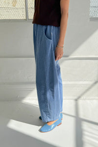 Corduroy Arc Pants in Blue