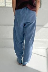 Corduroy Arc Pants in Blue