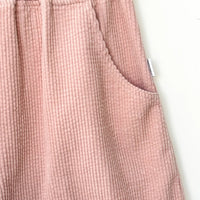 Soft Corduroy City Shorts in Baby Pink