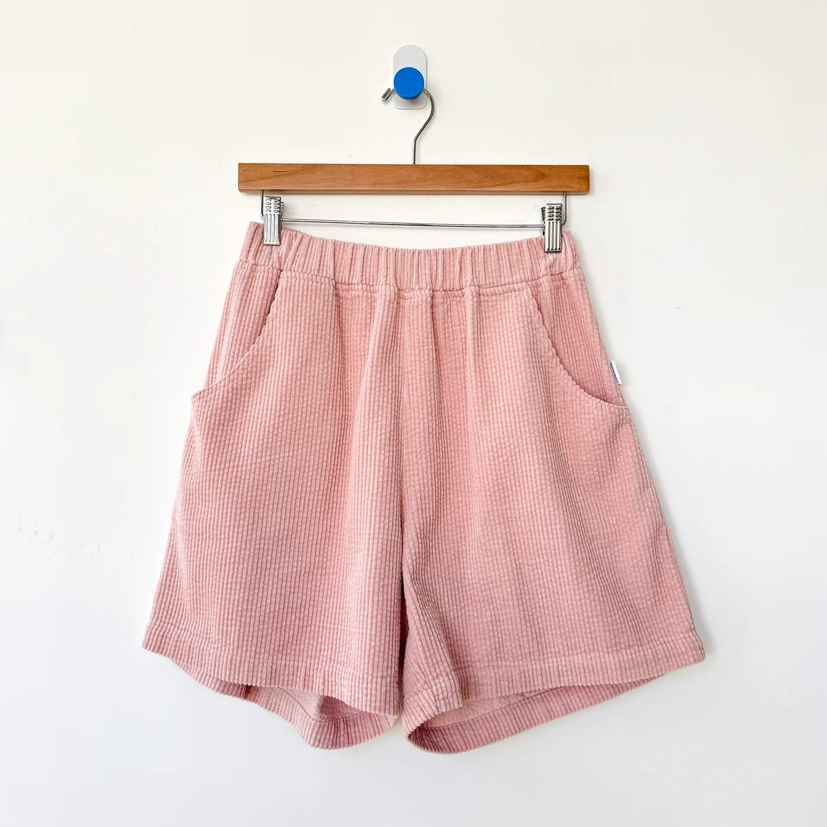 Soft Corduroy City Shorts in Baby Pink