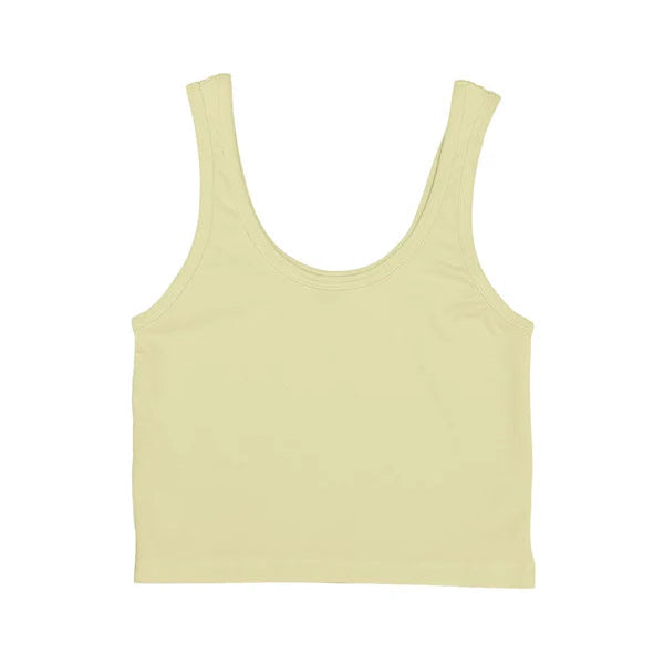 Sporty Tank in Sunbleached Yellow