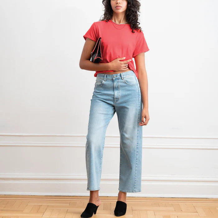 Bessette Tee in Strawberry