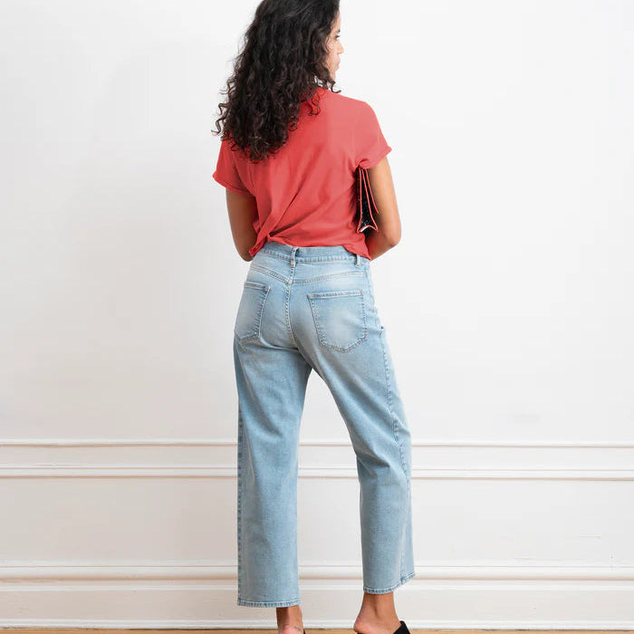 Bessette Tee in Strawberry