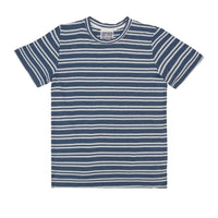 Stripe Jung Tee in Blue White Stripe