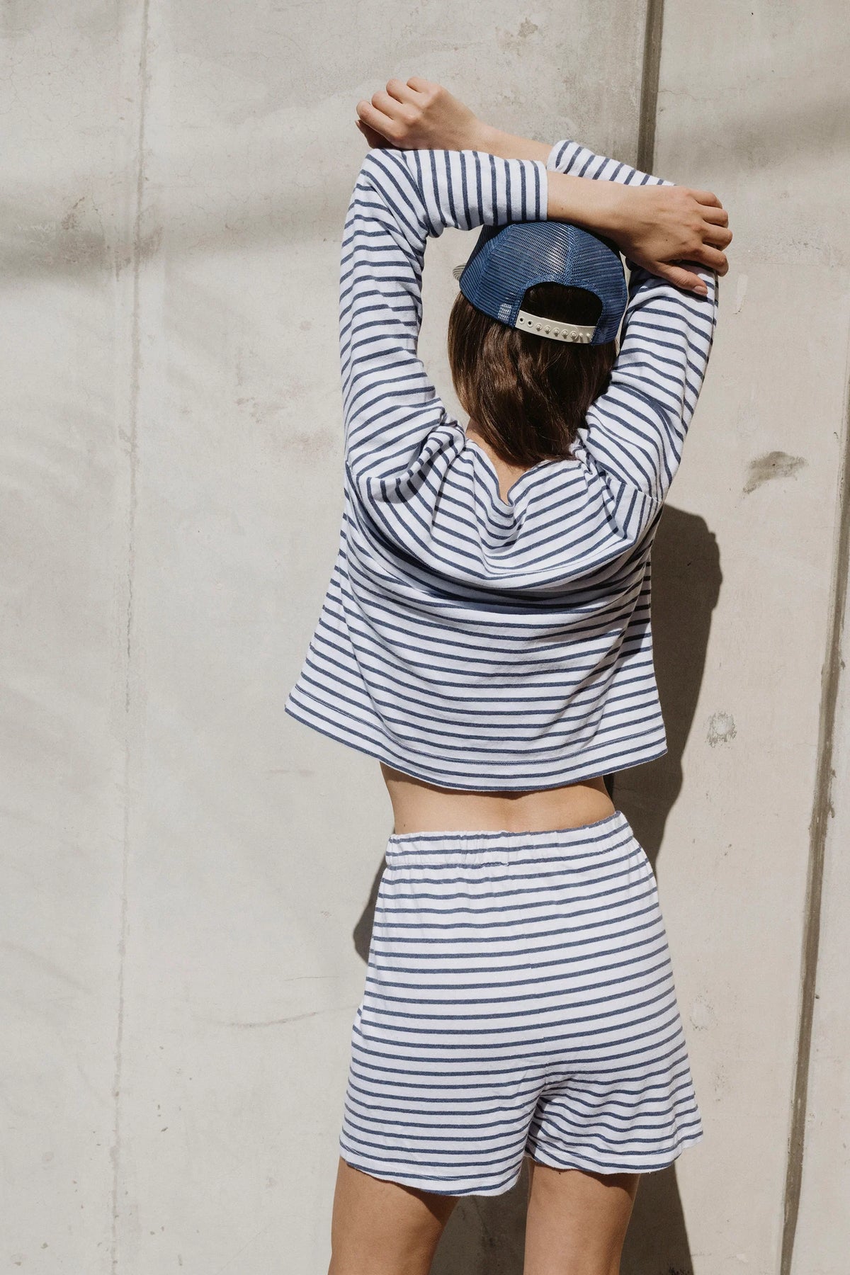 Boxy Boatneck Stripe Longsleeve
