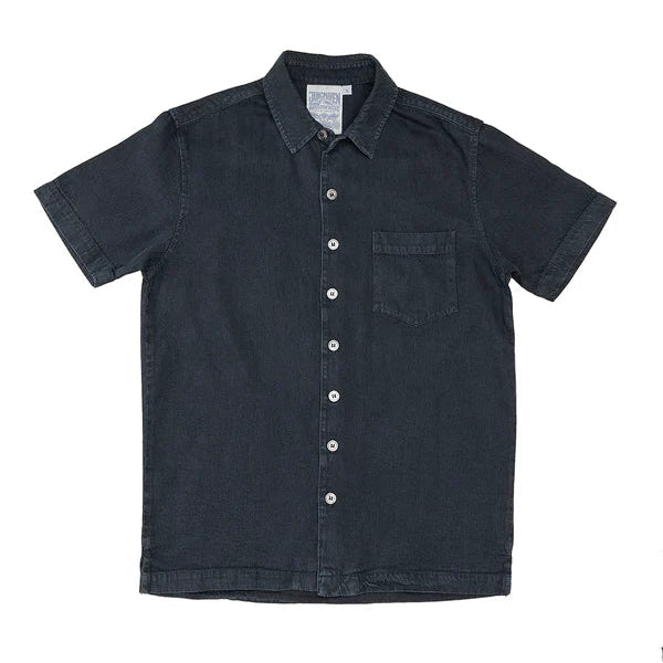 Padaro Denim Shirt in Black