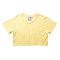 Super Cropped Lorel Tee in Shortbread