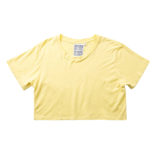 Super Cropped Lorel Tee in Shortbread
