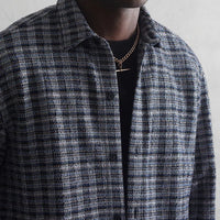 Trin LS Shirt in Textured Check