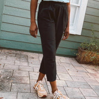 Deck Pants in New Moon Black