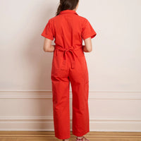 Bella Jumpsuit in Tomato