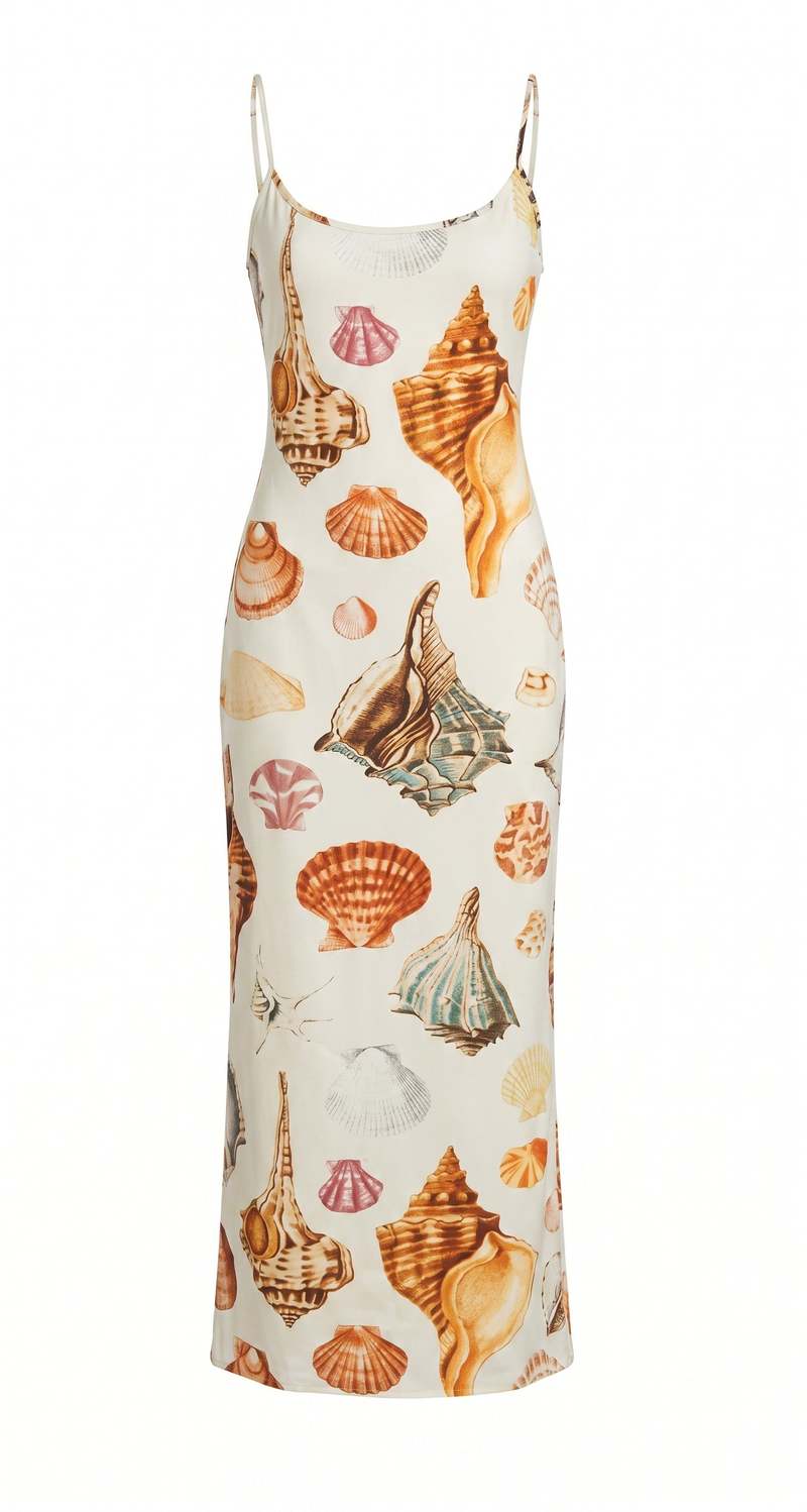 Collector Dress in Shell
