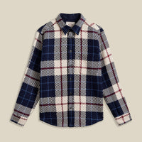 Upper Overshirt in Blue/White/Red