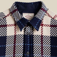 Upper Overshirt in Blue/White/Red