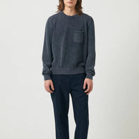 Pocket Crewneck in Black