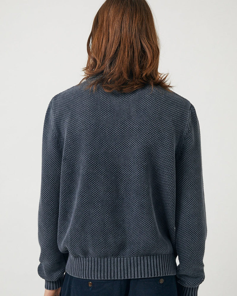 Pocket Crewneck in Black