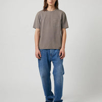 Garment Dye Tee in Grey