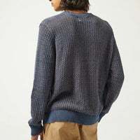 Marled Crewneck in Blue