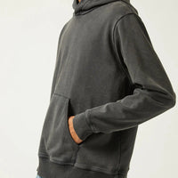 French Terry Hoodie in Black