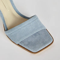 Validated Suede Heel in Fog