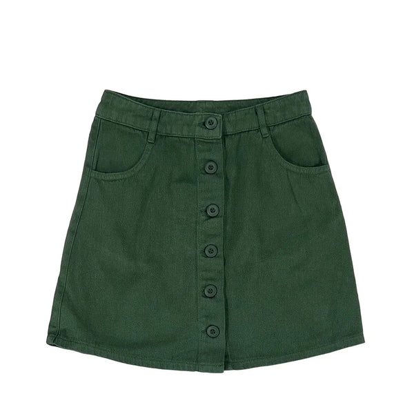 Vassar Skirt in Hunter Green