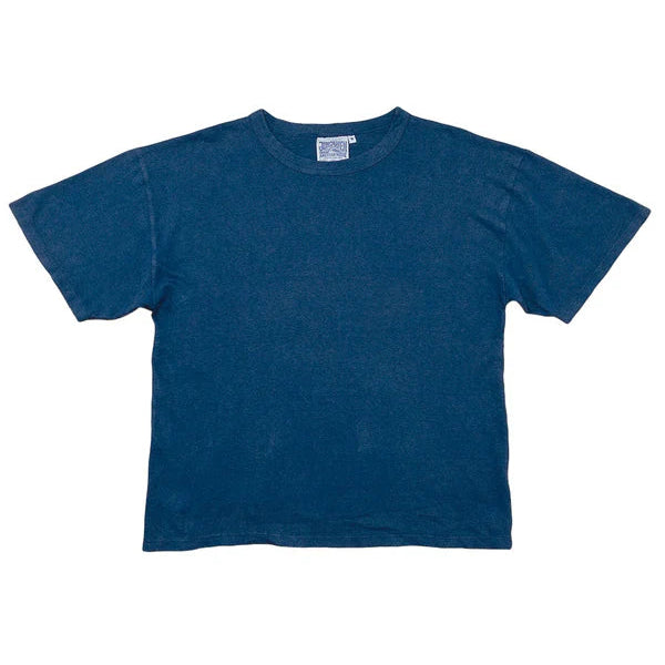 Vernon Oversized Tee in Deep Indigo