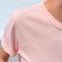 Vintage Boy Tee in Baby Pink