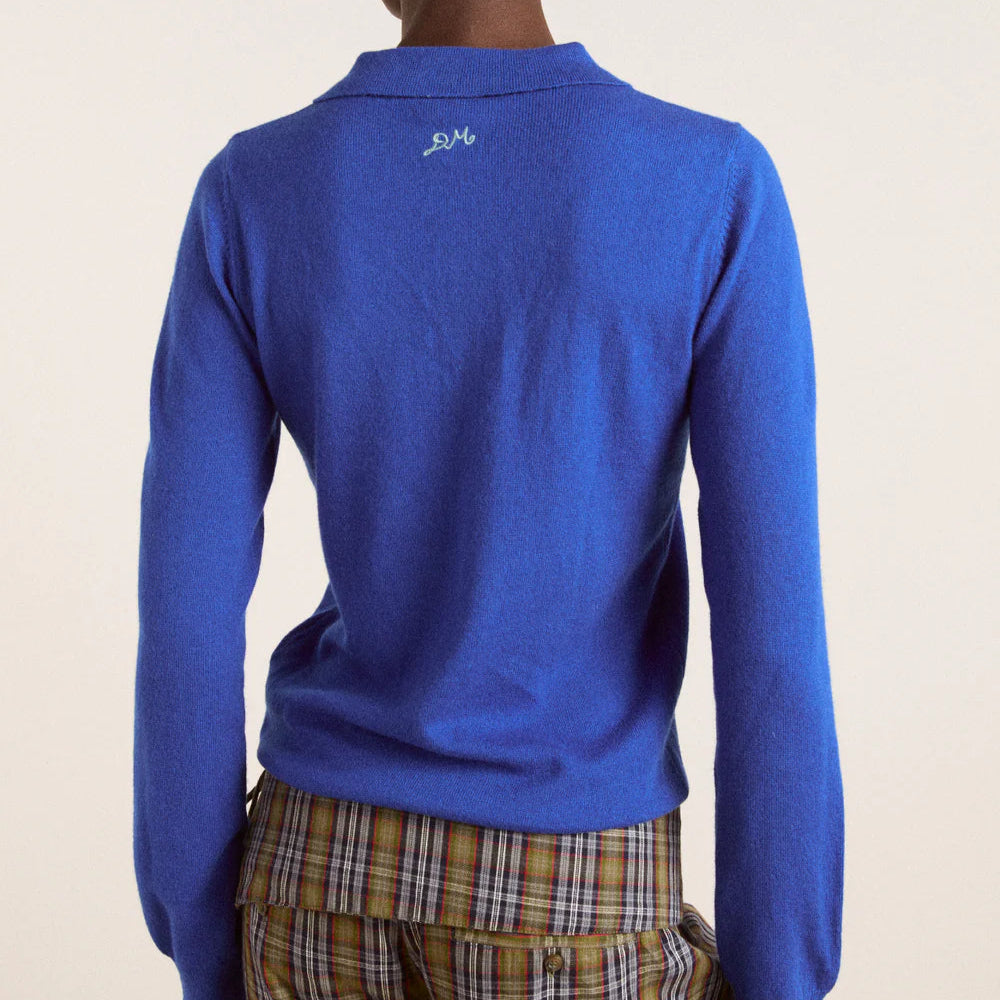 Voula Cardigan in Blue