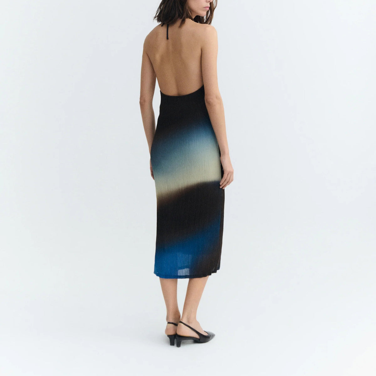 Glass Pleated Miriam Dress