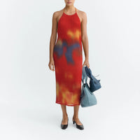 Flowers Pleated Miriam Dress